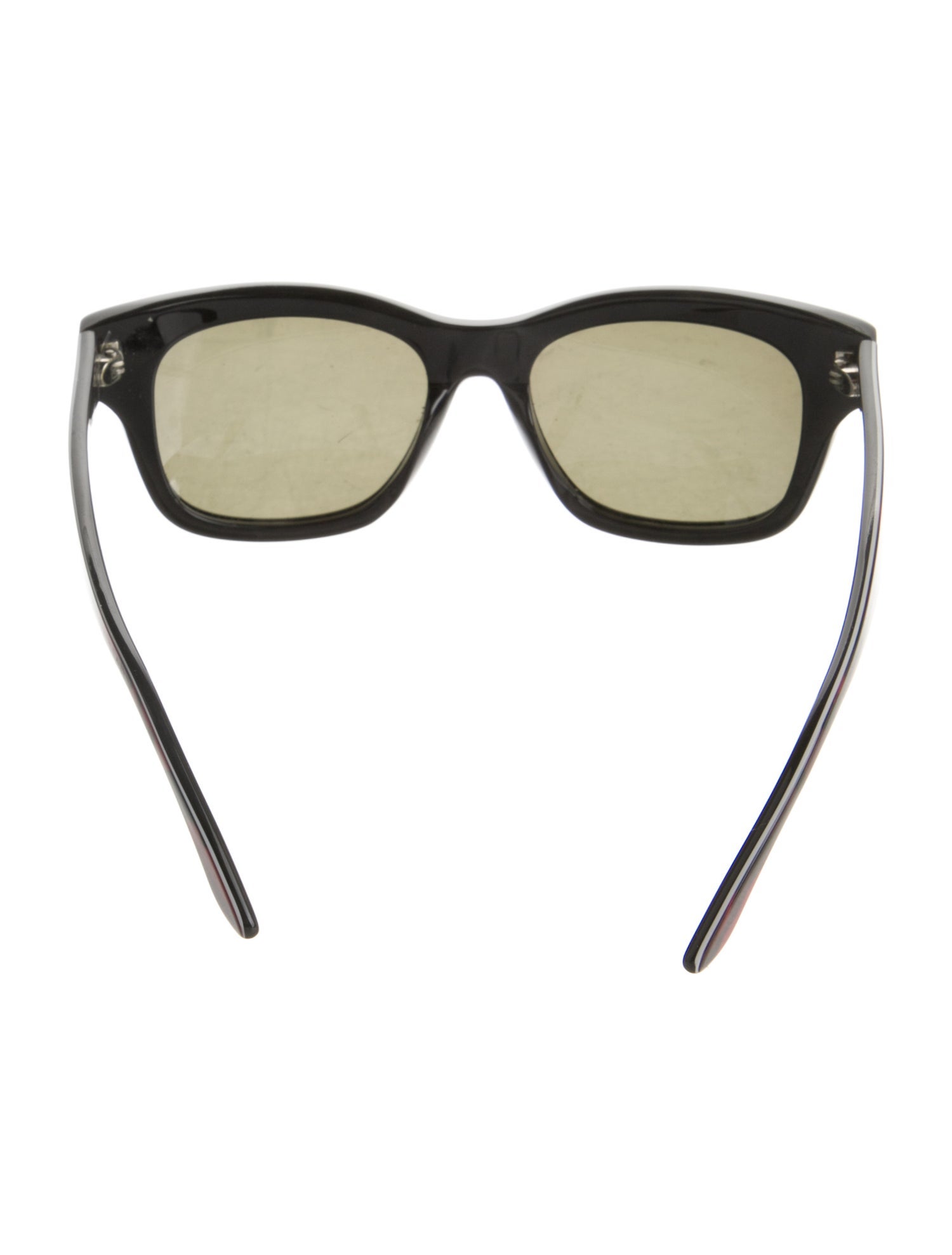 Valentino Rockstud Accents Wayfarer Sunglasses