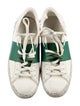 Valentino Leather Colorblock Pattern Sneakers