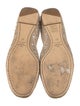 Valentino Raffia Crystal Embellishments D'Orsay Flats