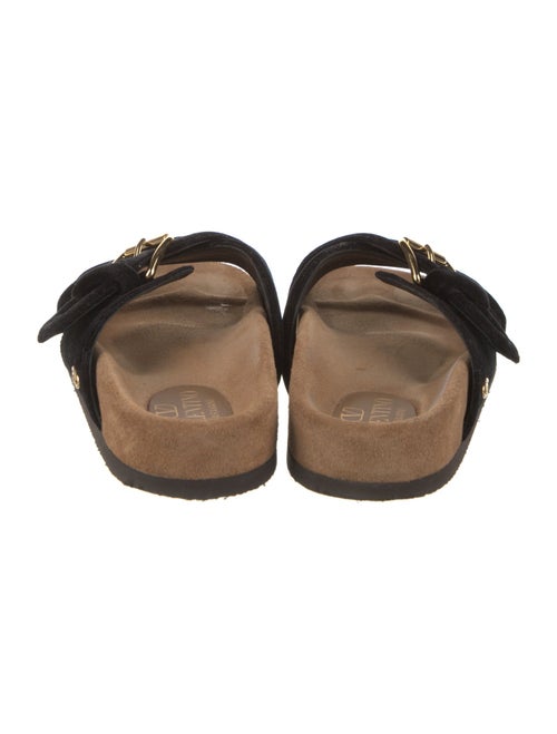 Valentino Velvet Slides
