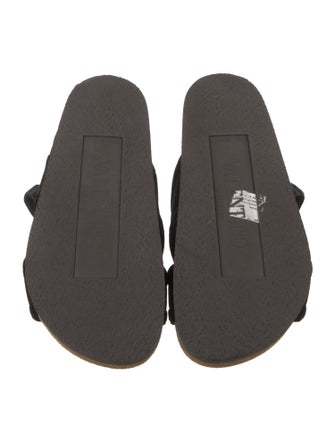 Valentino Velvet Slides