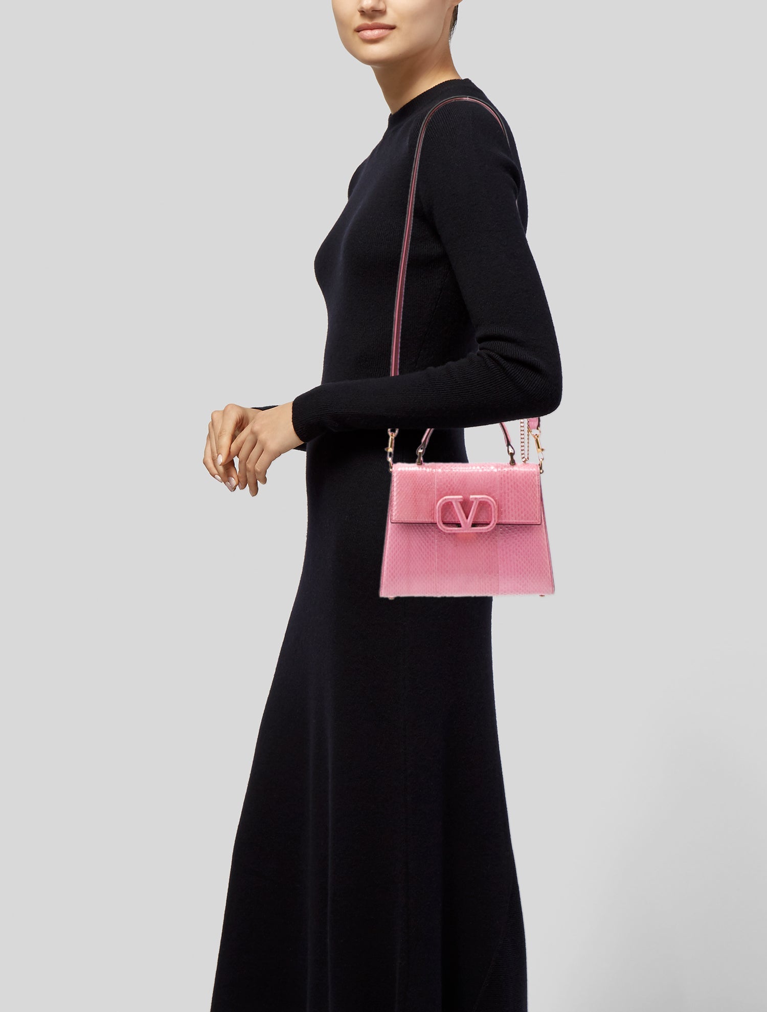 Valentino Vlogo Top Handle Bag