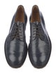 Valentino Rockstud Accents Leather Derby Shoes