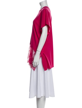 Valentino Virgin Wool Lace Pattern Tunic