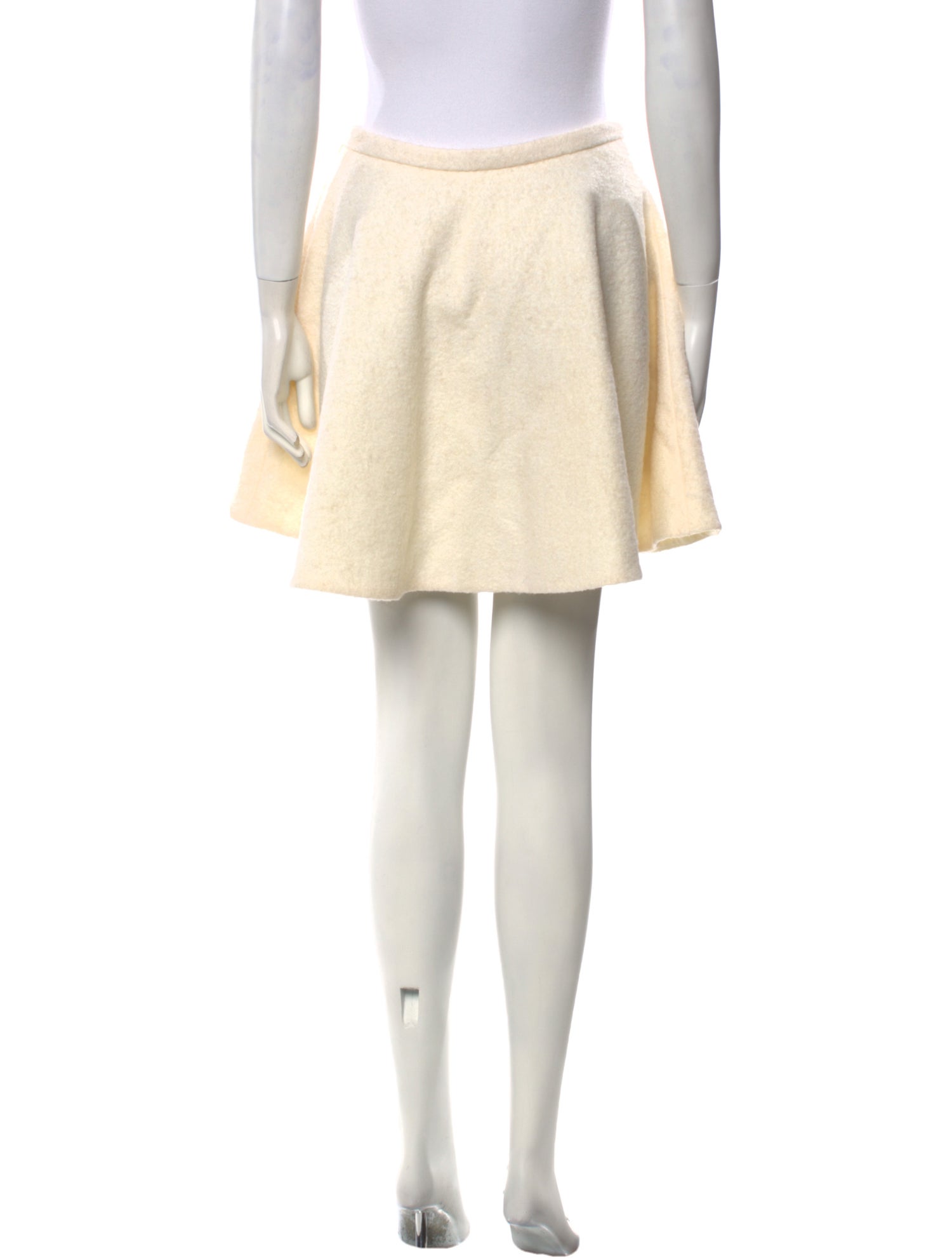 Valentino Virgin Wool Mini Skirt