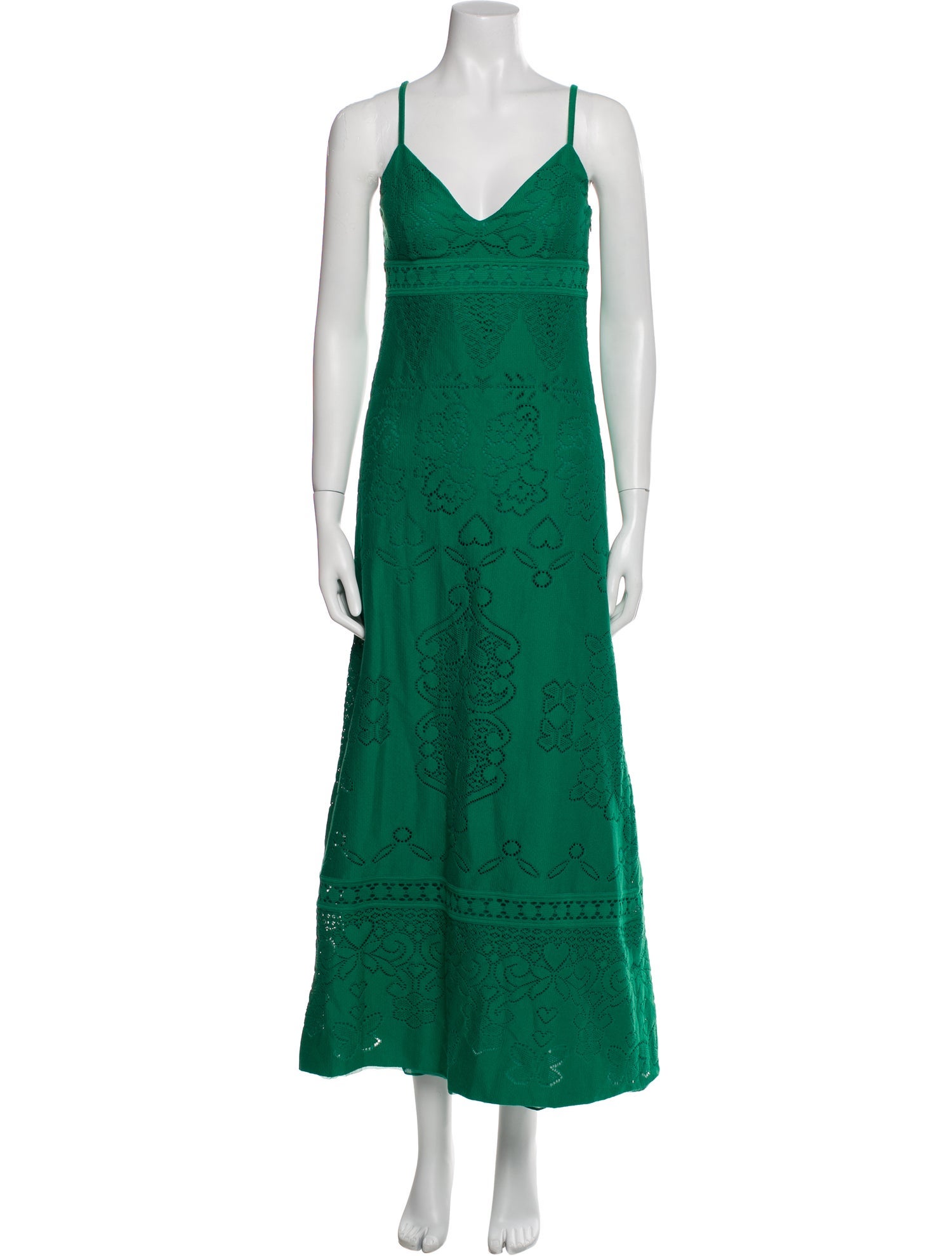 Valentino Printed Long Dress