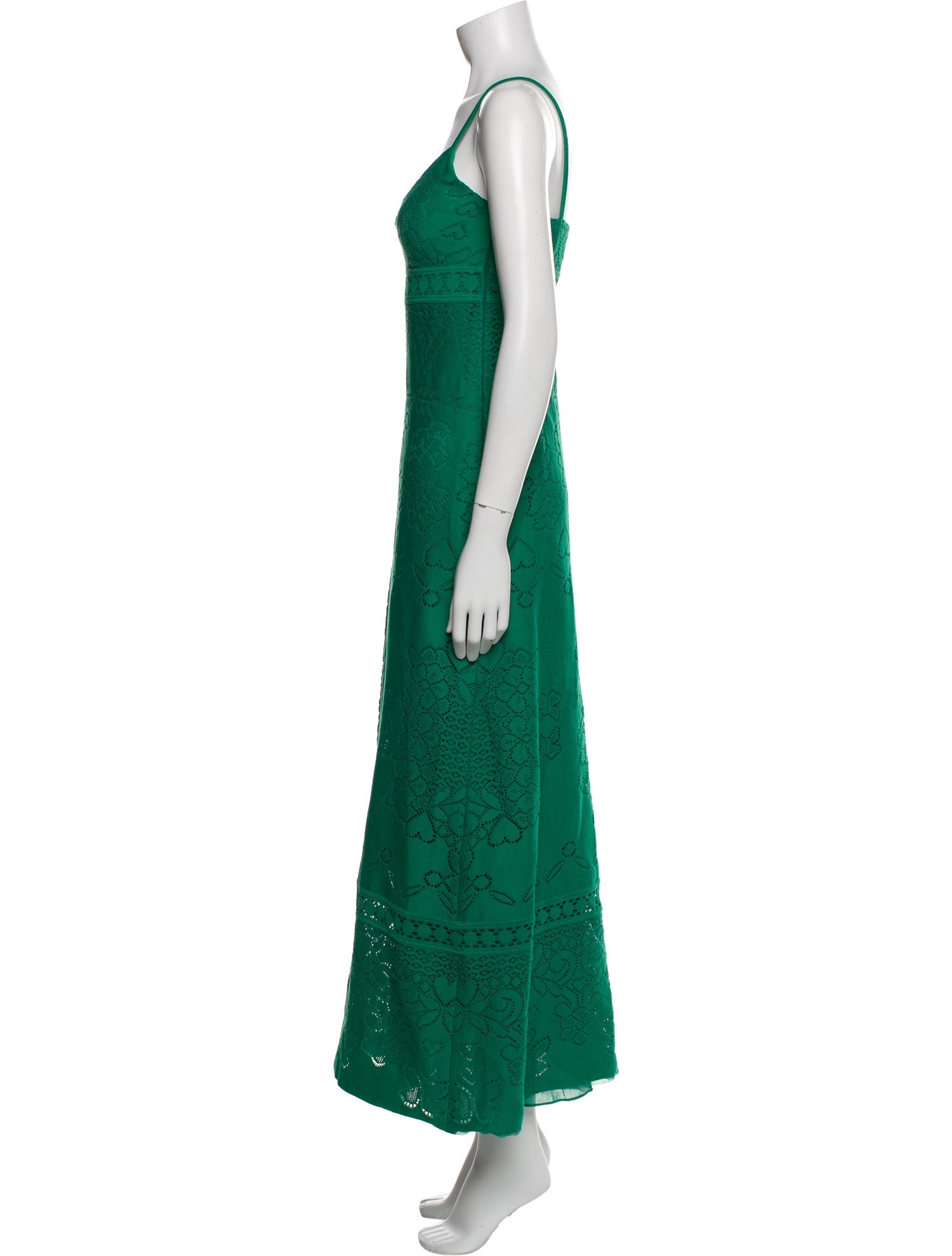 Valentino Printed Long Dress