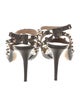 Valentino Rockstud Accents Leather T-Strap Pumps