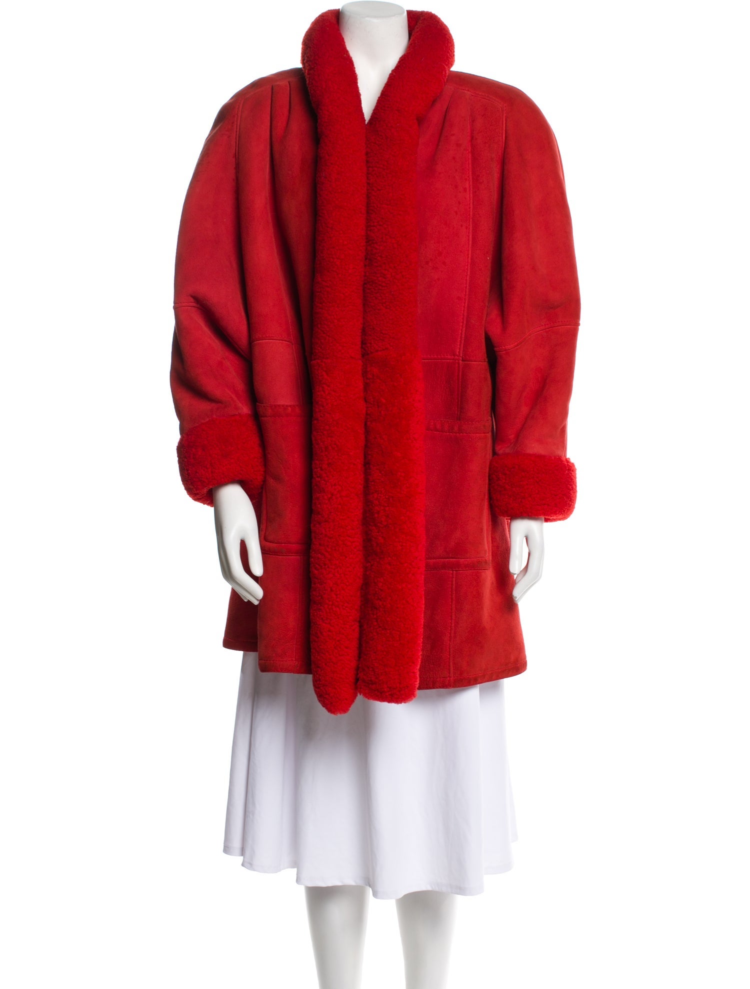 Valentino Shearling Fur Coat