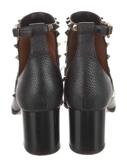 Valentino Rockstud Accents Leather Boots