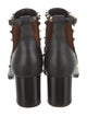 Valentino Rockstud Accents Leather Boots