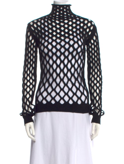 Valentino Printed Turtleneck Sweater