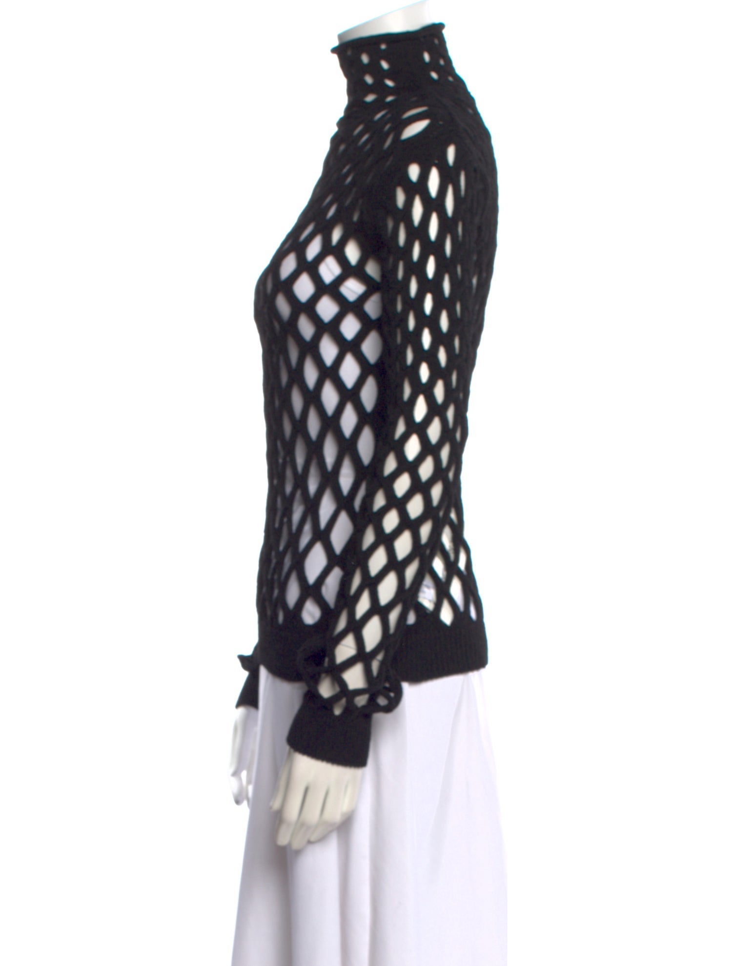 Valentino Printed Turtleneck Sweater