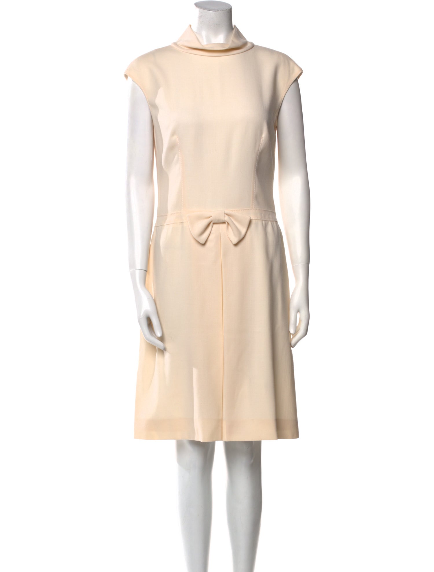 Valentino Virgin Wool Knee-Length Dress w/ Tags