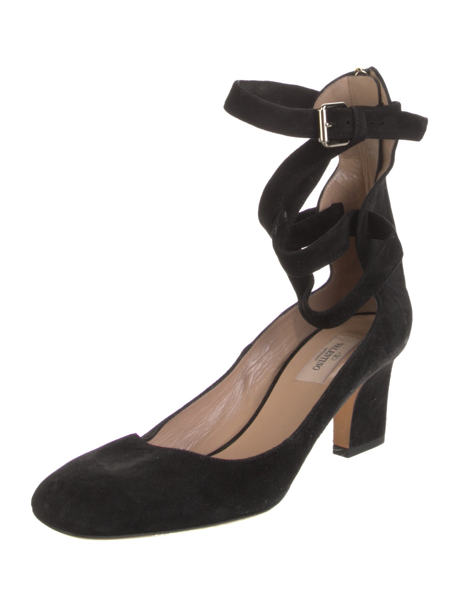 Valentino Suede Pumps