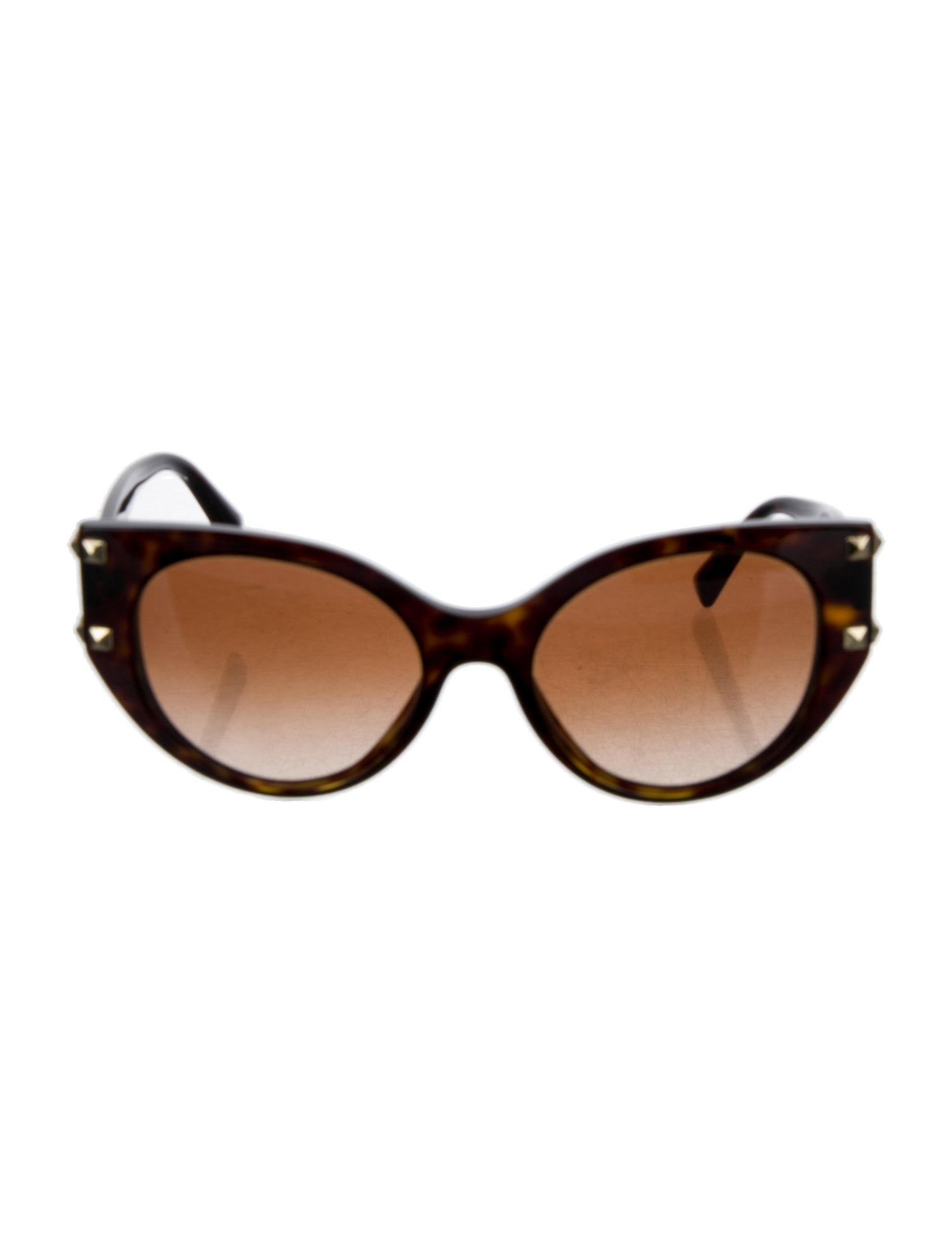 Valentino Rockstud Accents Cat-Eye Sunglasses