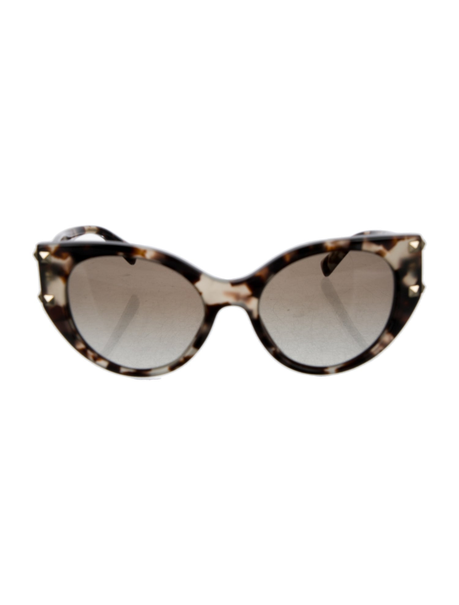Valentino Rockstud Accents Cat-Eye Sunglasses