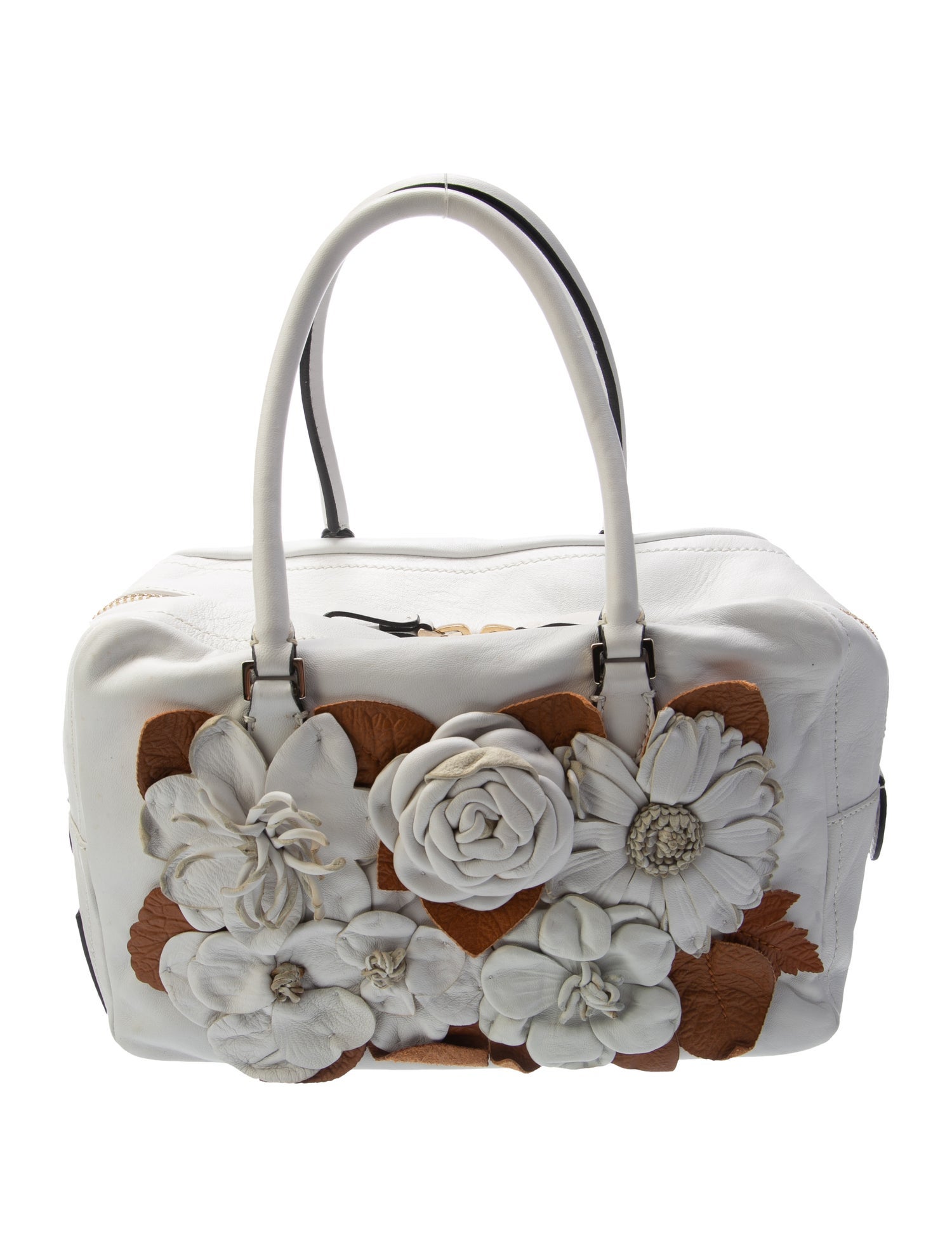 Valentino Leather Top Handle Bag