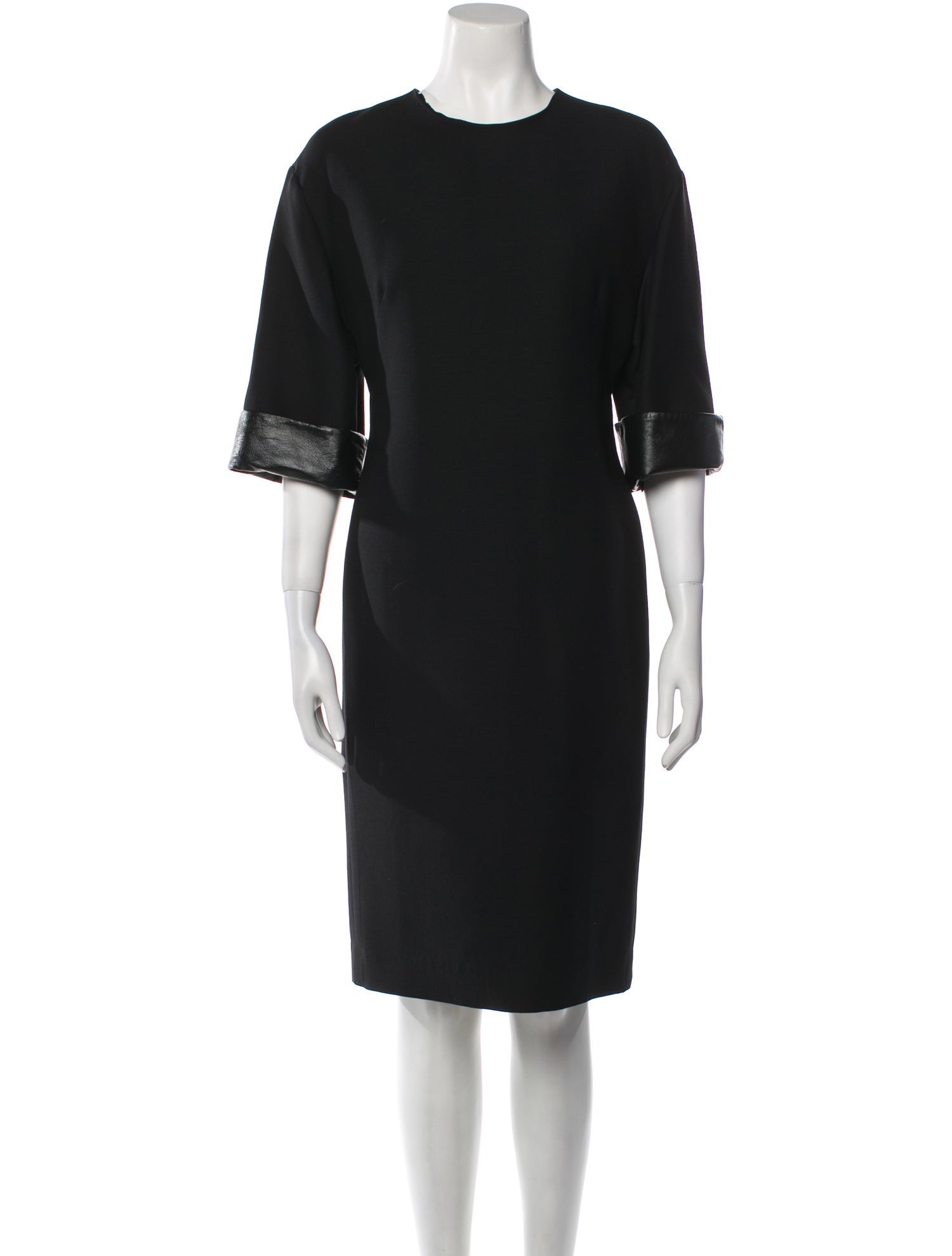 Valentino Virgin Wool Knee-Length Dress