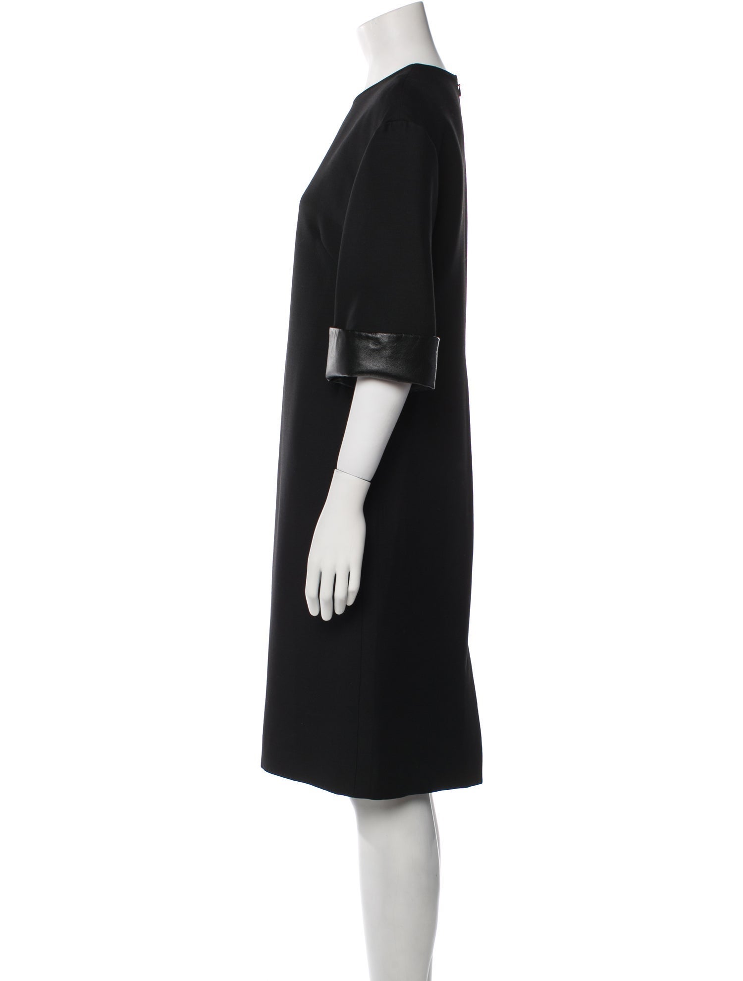 Valentino Virgin Wool Knee-Length Dress