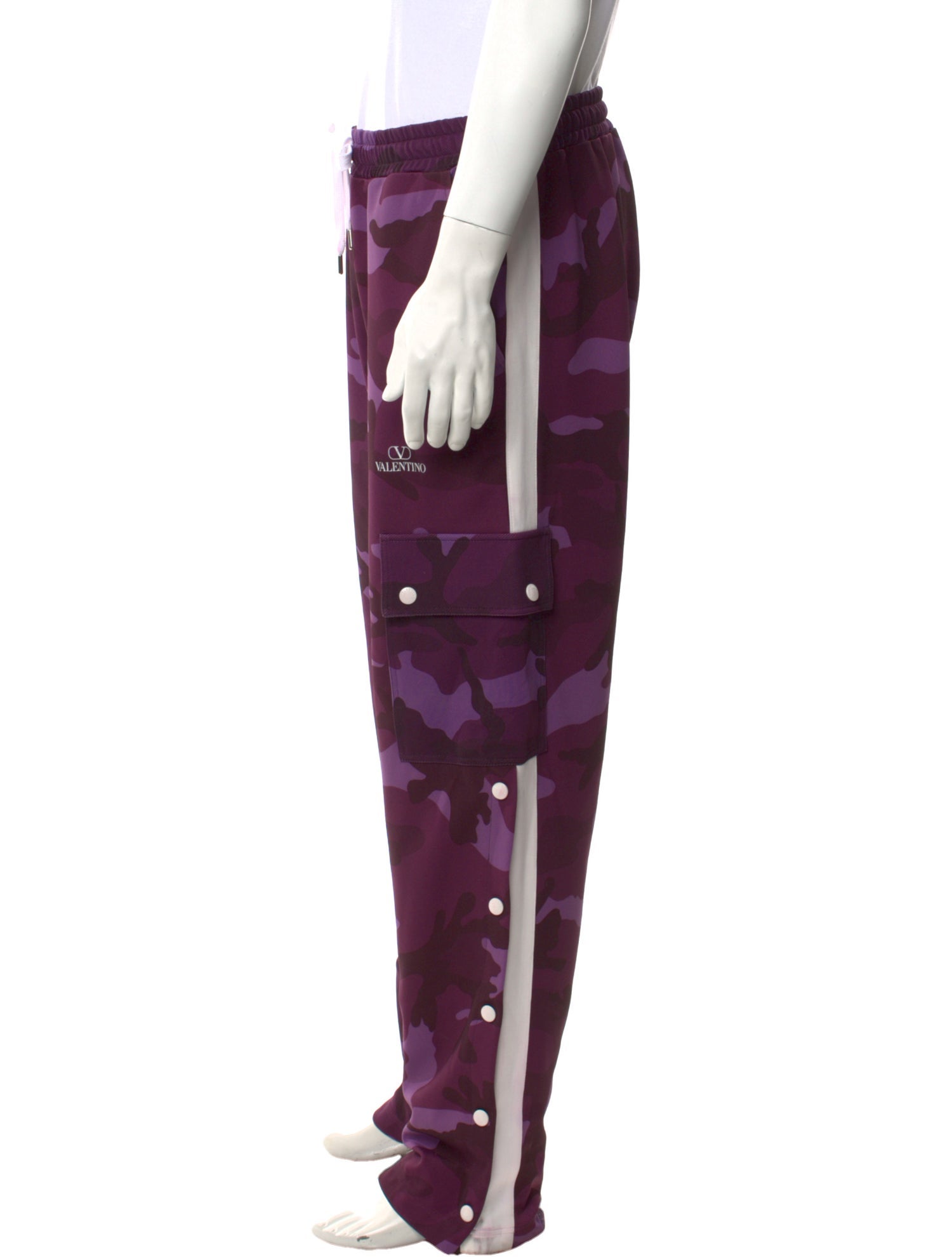 Valentino Camouflage Print Joggers