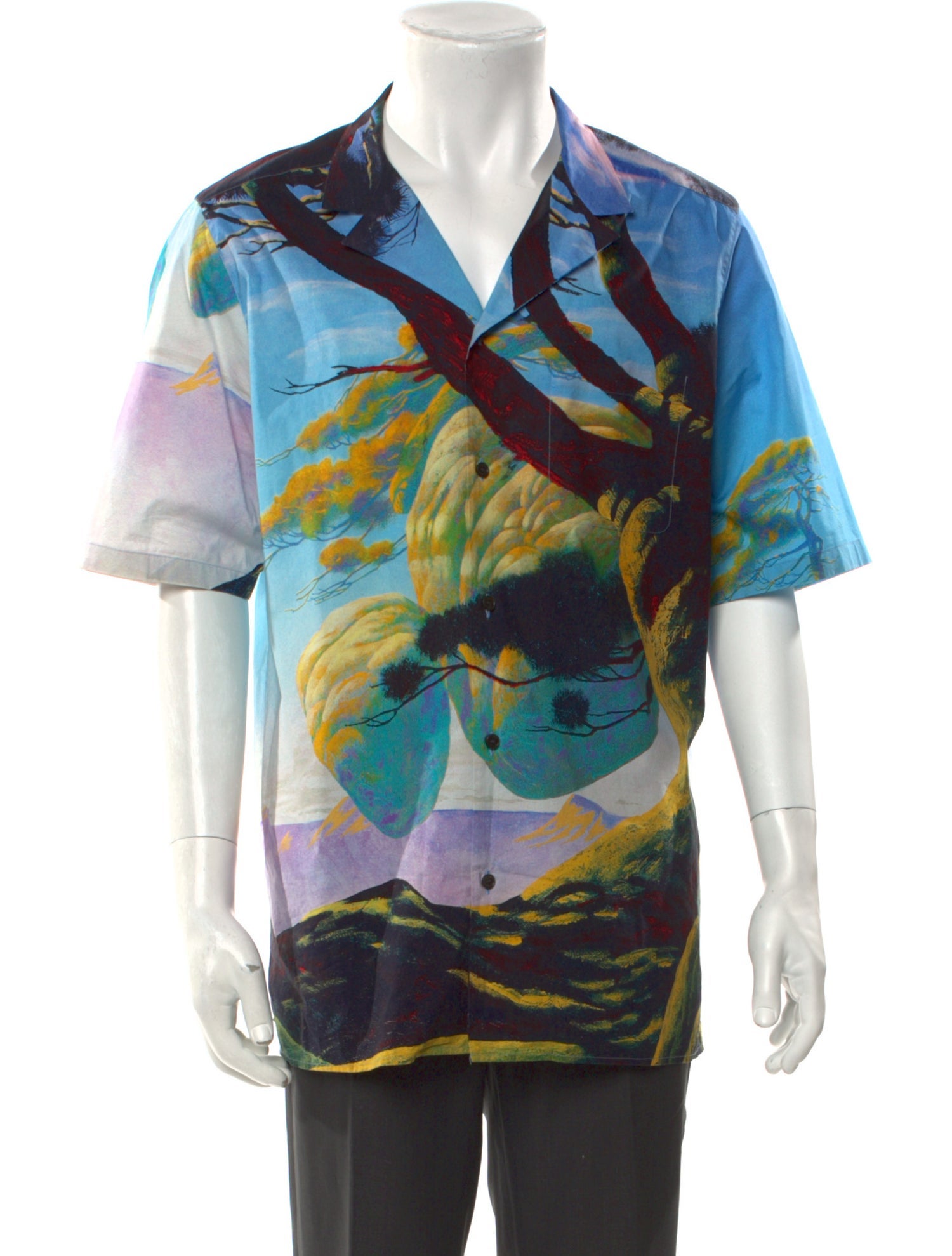 Valentino Printed Short Sleeve Shirt