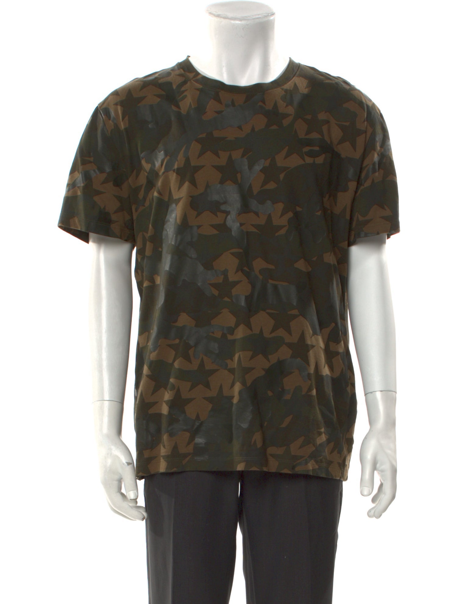 Valentino Printed Crew Neck T-Shirt