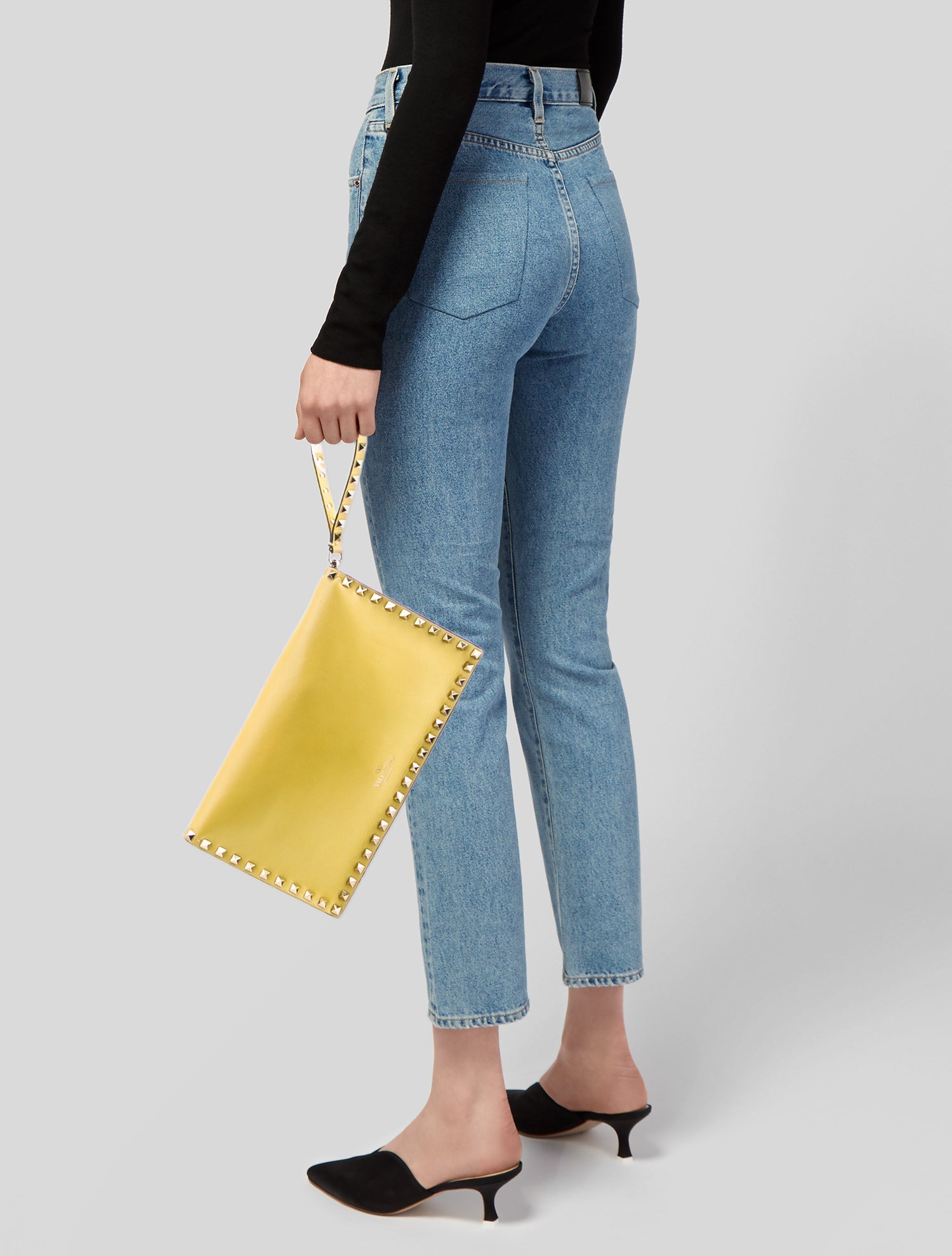 Valentino Rockstud Clutch