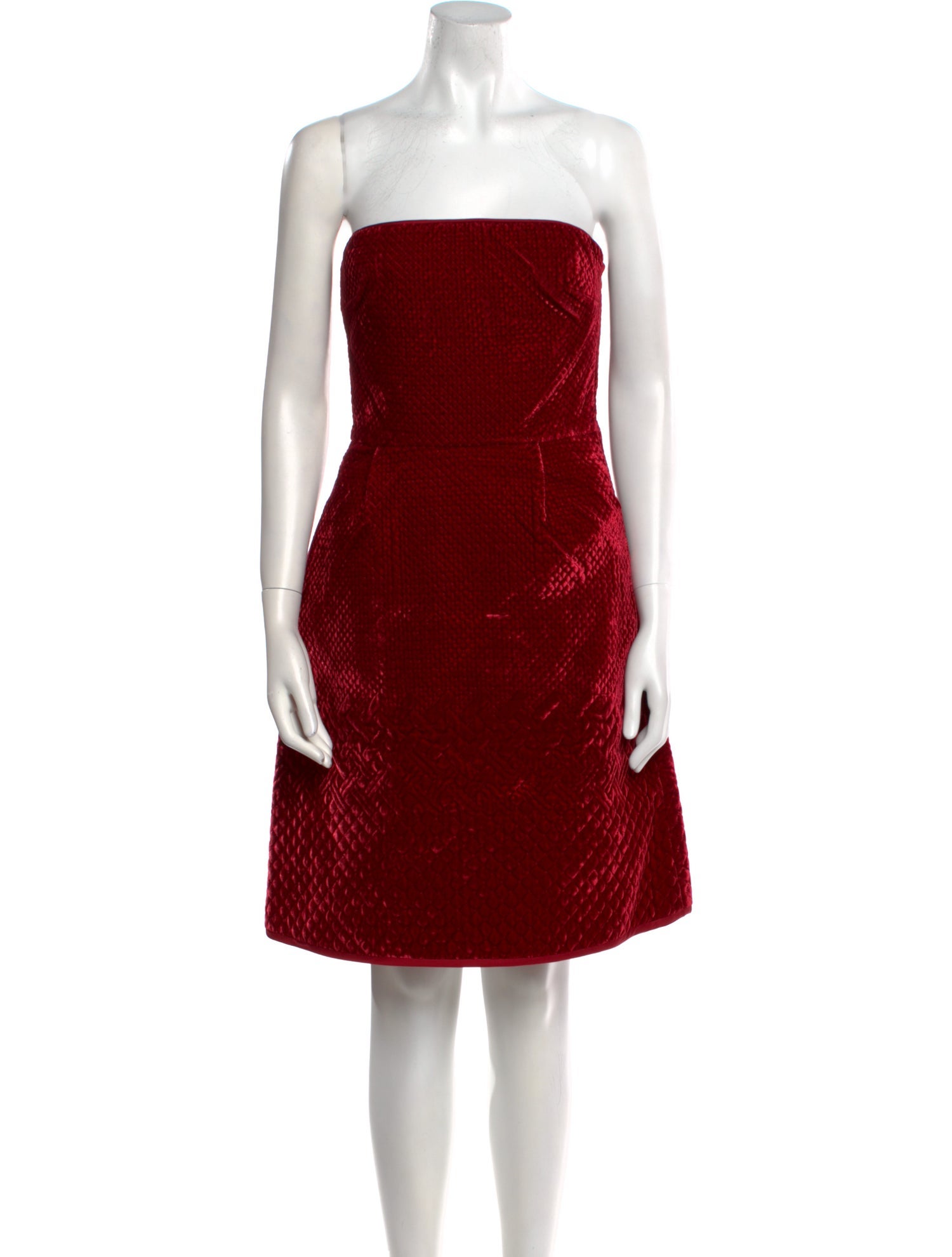 Valentino Strapless Mini Dress