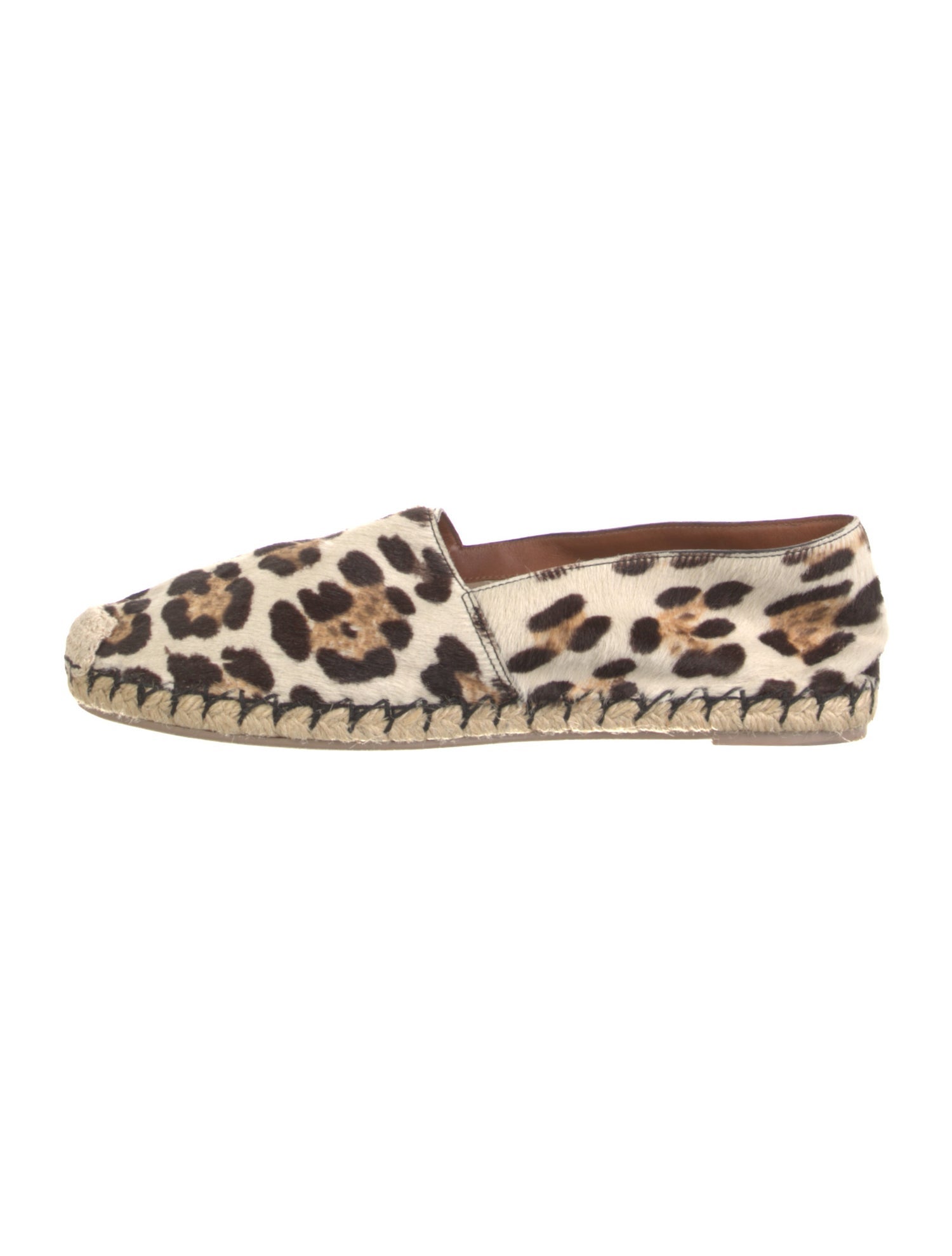 Valentino Ponyhair Animal Print Espadrilles