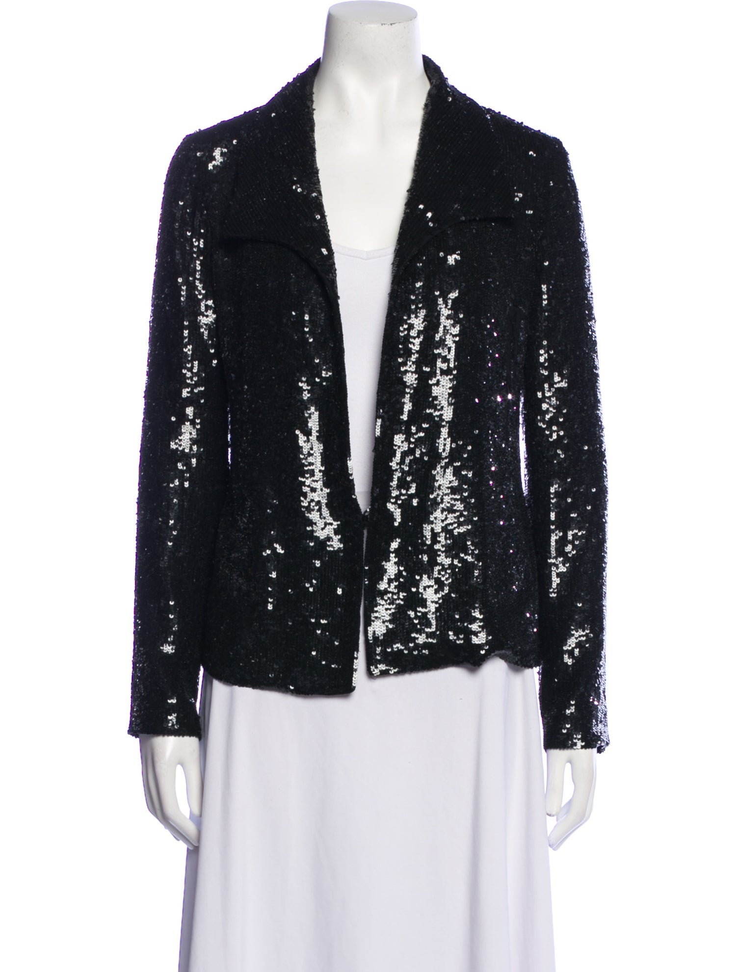 Valentino Sequin Patterned Evening Jacket