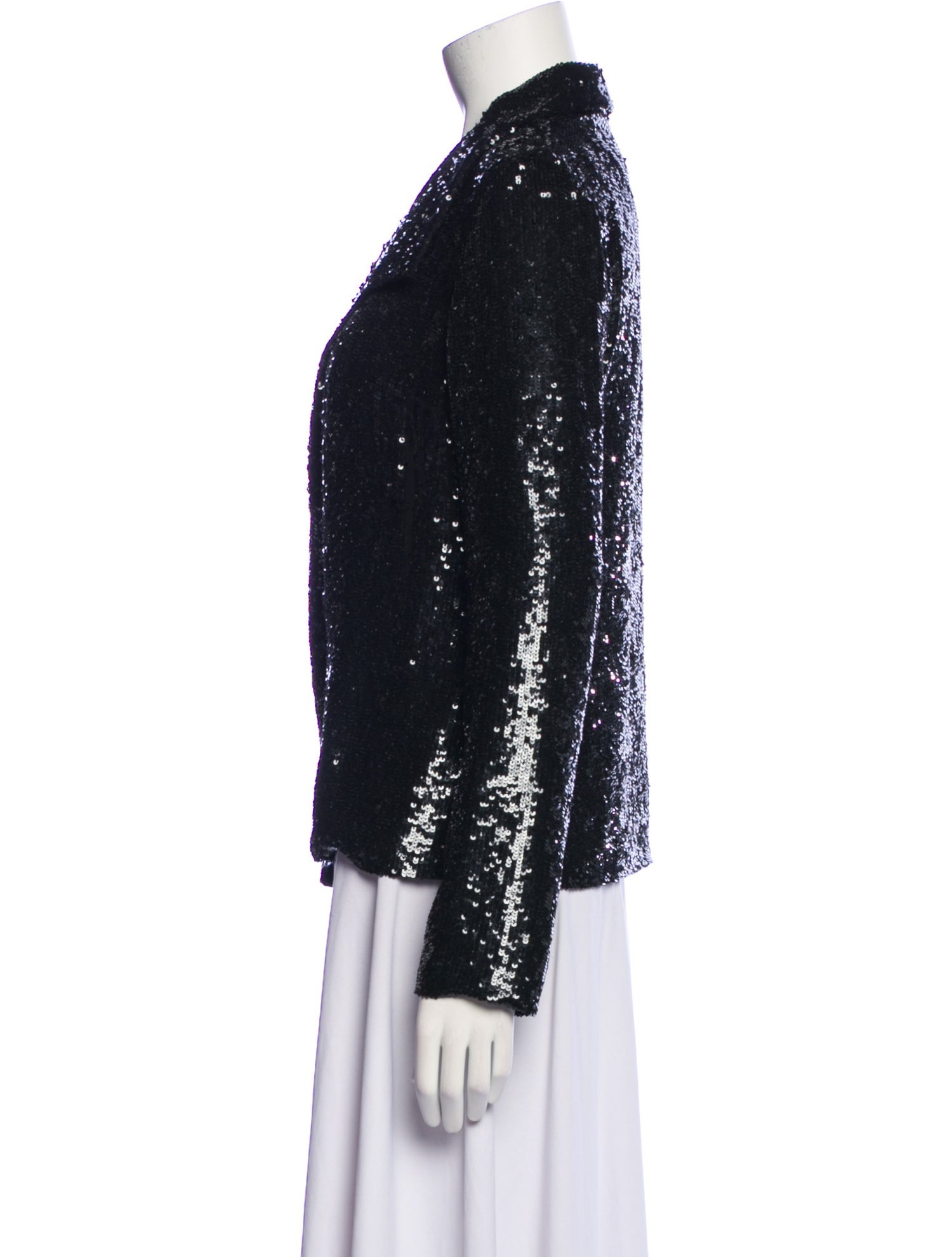 Valentino Sequin Patterned Evening Jacket