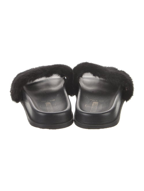 Valentino Rockstud Accents Mink Slides