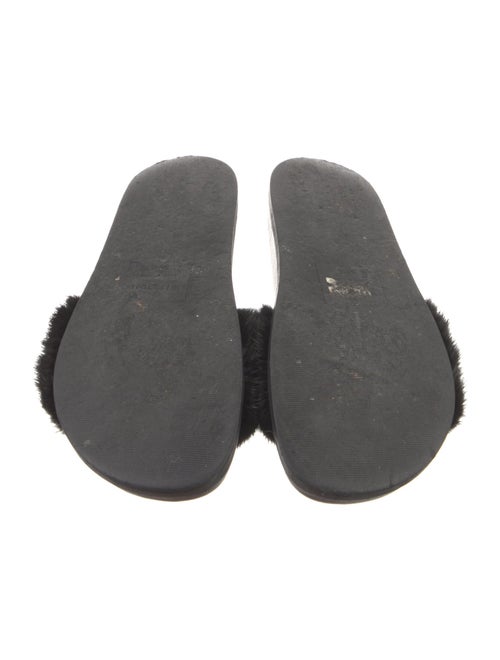 Valentino Rockstud Accents Mink Slides