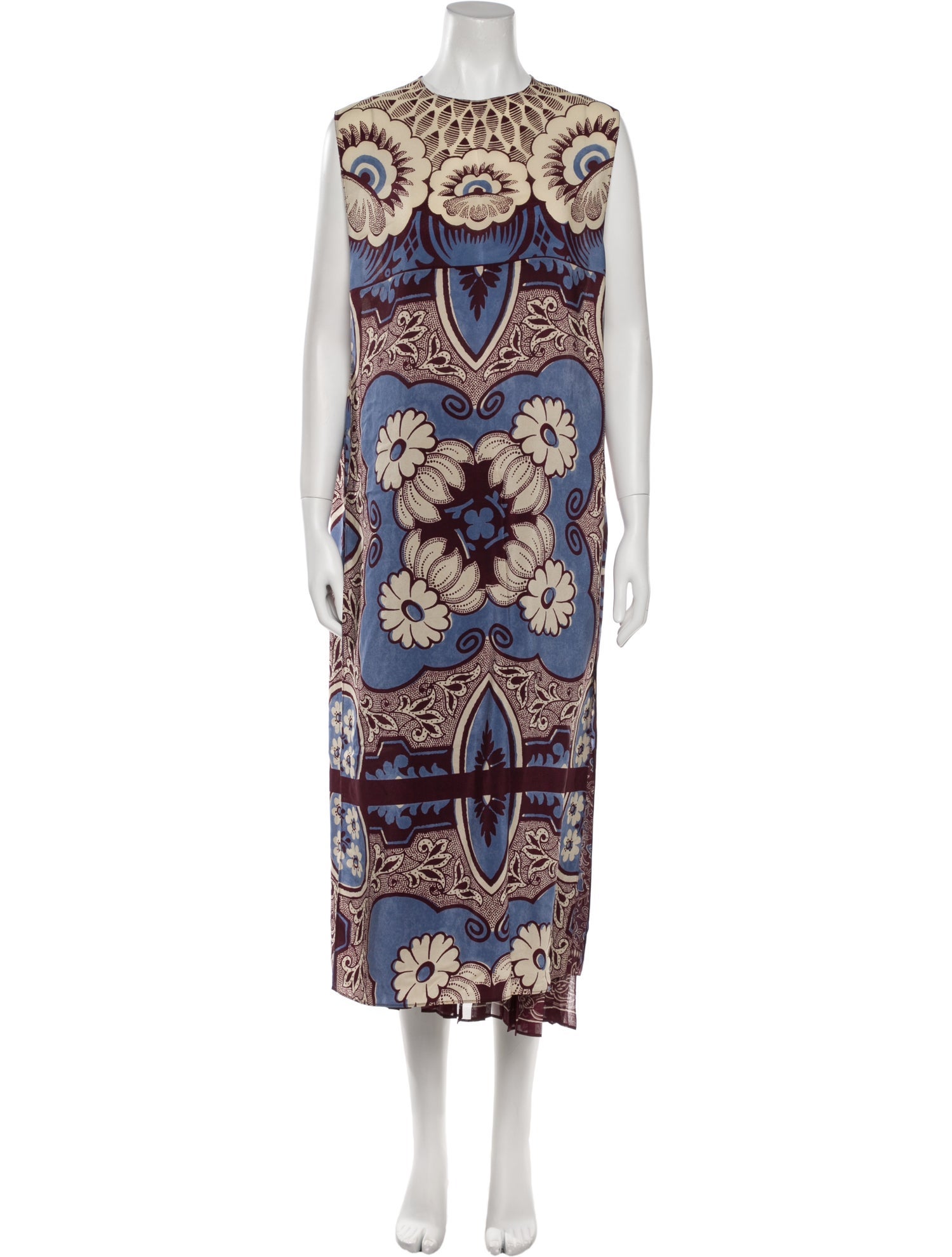 Valentino Silk Printed Dress Set