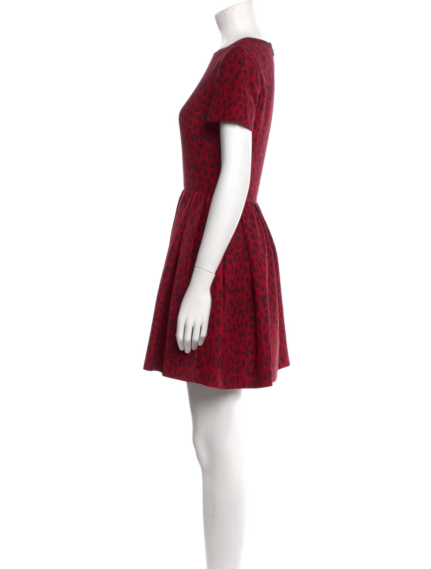 Valentino Virgin Wool Mini Dress