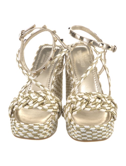 Valentino Studded Accents Espadrilles