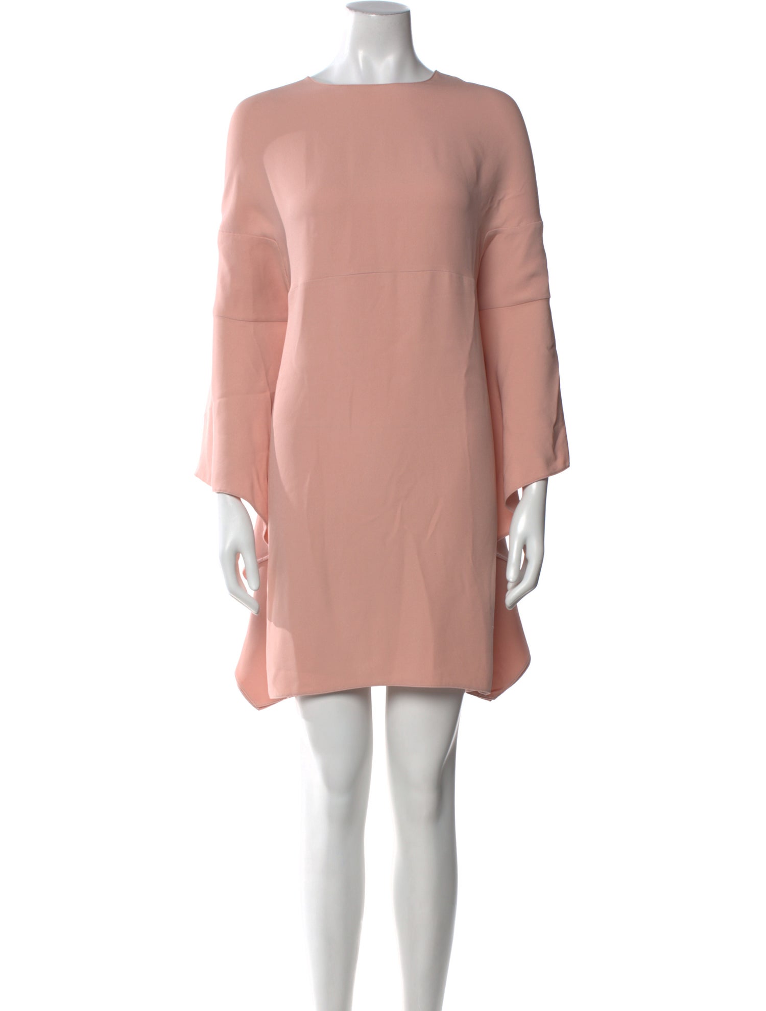 Valentino Bateau Neckline Mini Dress