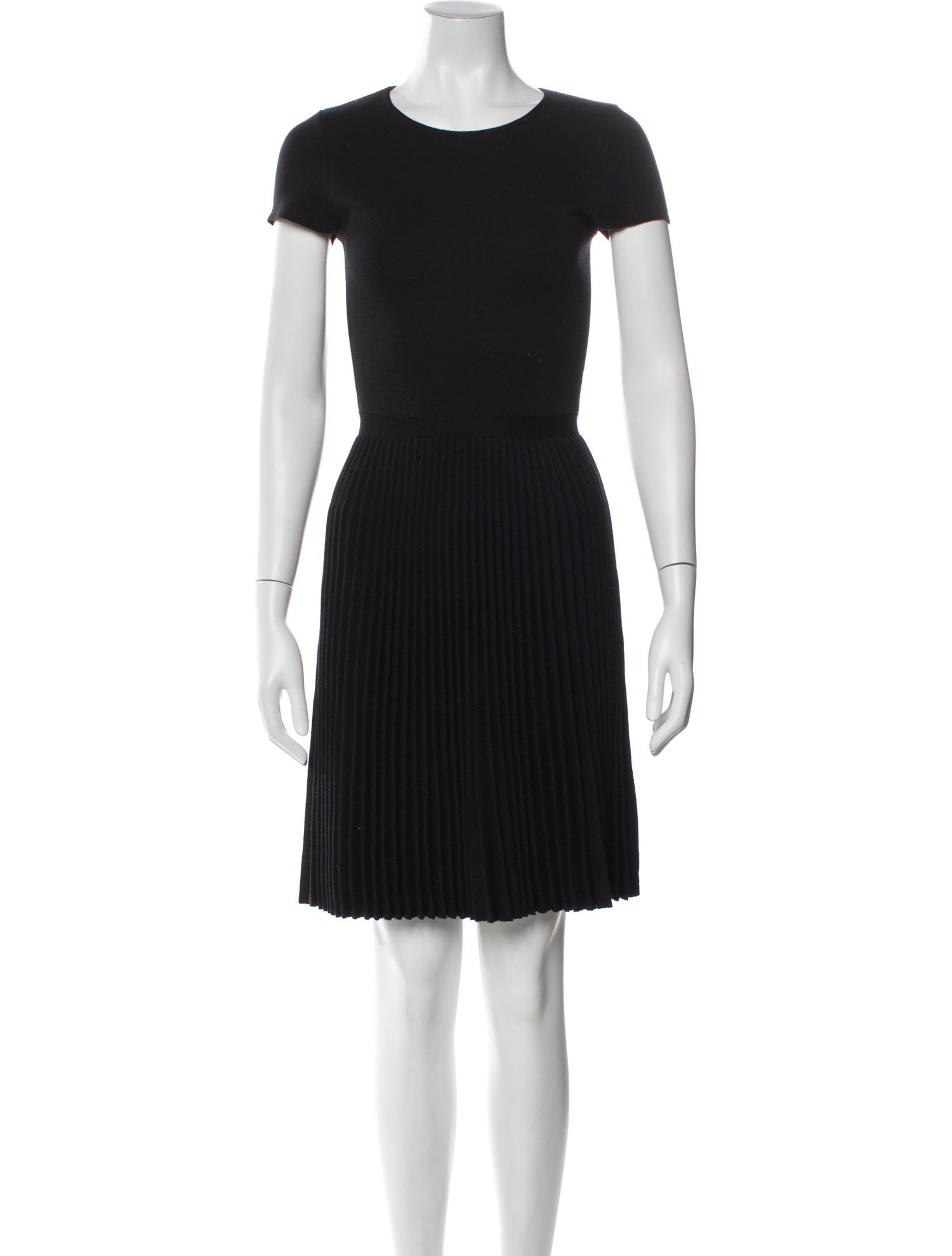 Valentino Wool Knee-Length Dress