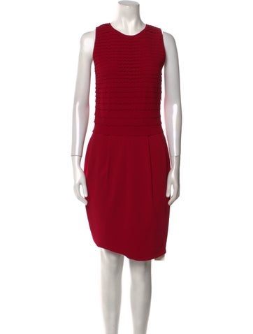 Valentino Dresses Crew Neck Knee-Length Dress M
