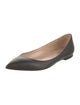 Valentino Leather Studded Accents Ballet Flats