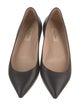Valentino Leather Studded Accents Ballet Flats