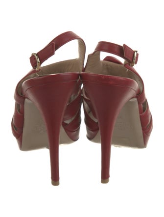 Valentino Leather Slingback Pumps
