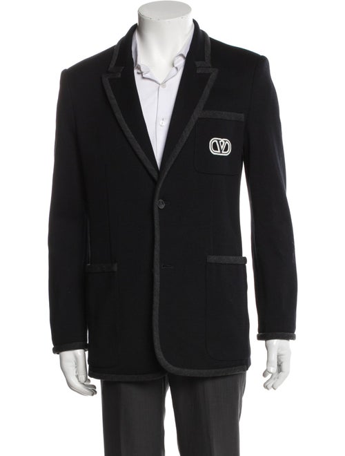 Valentino Graphic Print Blazer