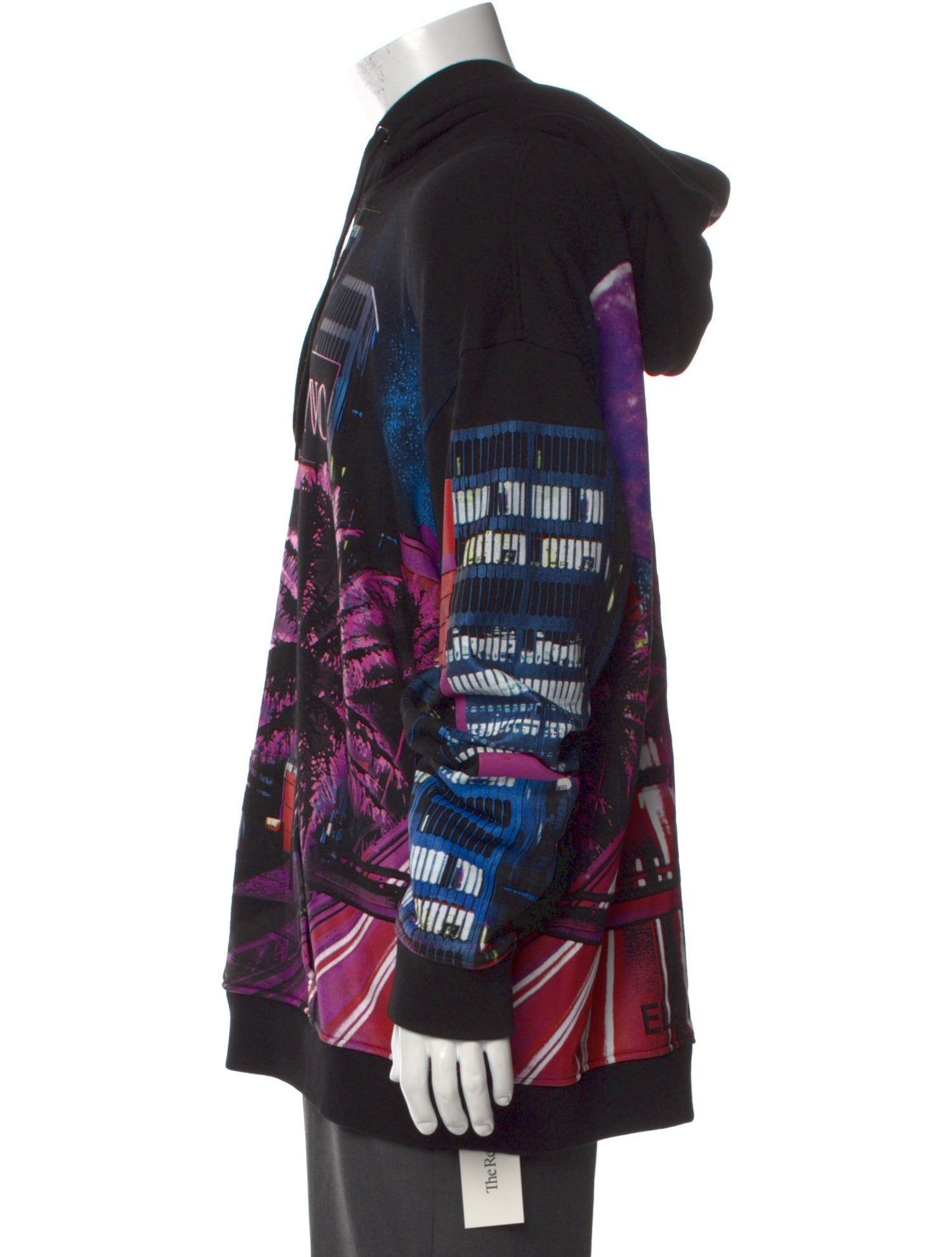 Valentino Printed Crew Neck Hoodie