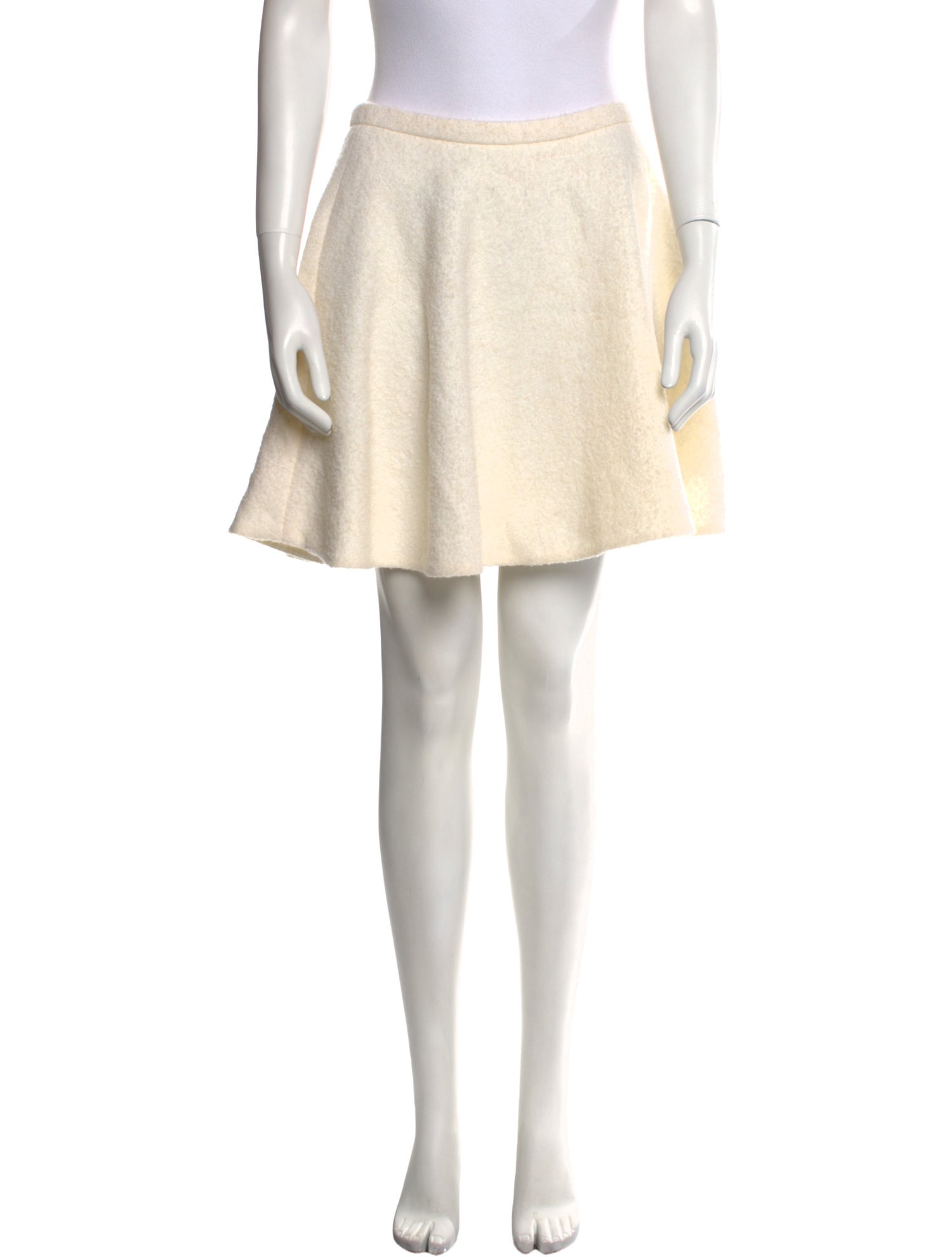 Valentino Virgin Wool Mini Skirt