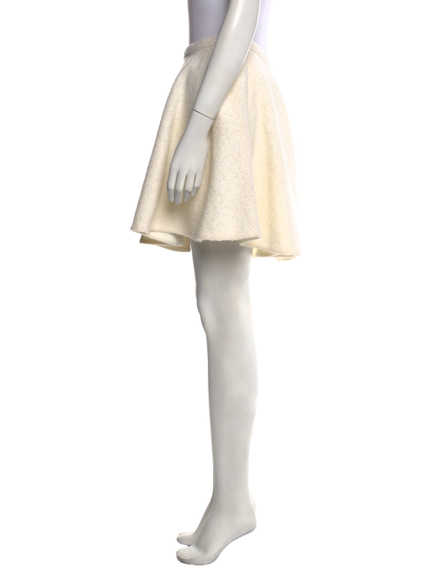 Valentino Virgin Wool Mini Skirt