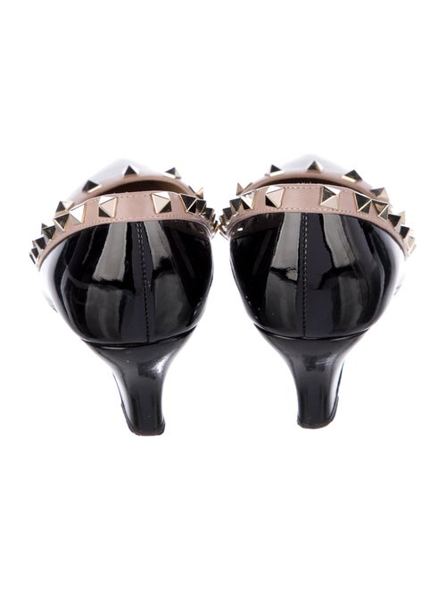 Valentino Rockstud Accents Patent Leather Pumps