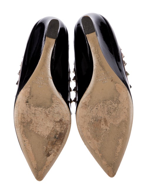 Valentino Rockstud Accents Patent Leather Pumps