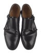 Valentino Rockstud Accents Leather Monk Straps
